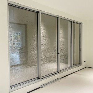 Multi-track sliding door