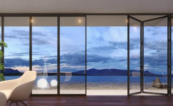 Slim Frame Folding Door-01