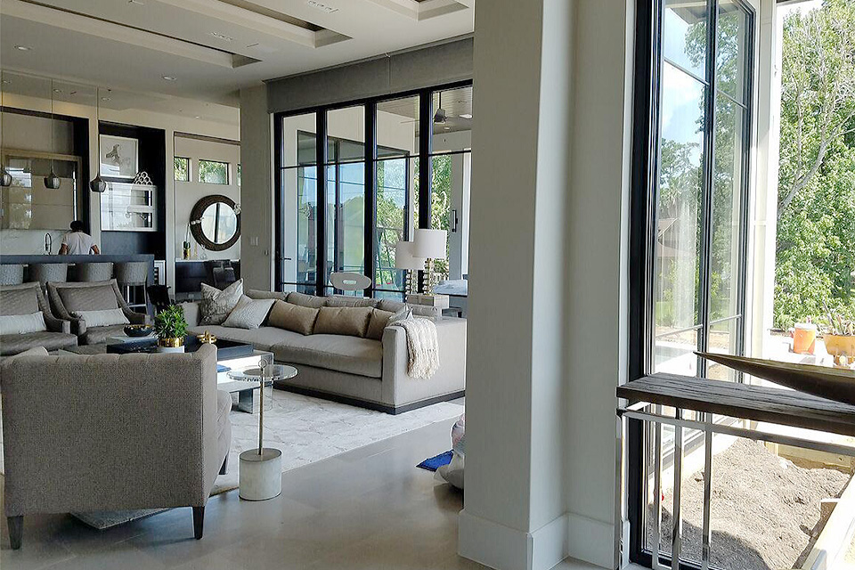 Texas sliding and folding door