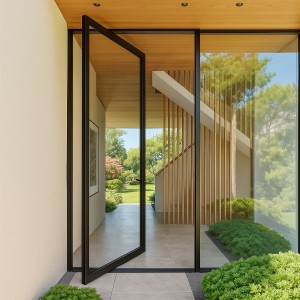 aluminium pivot door