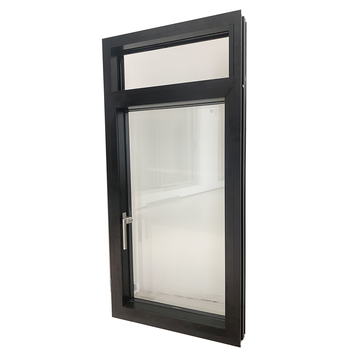 black casement window