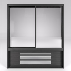 economy black window