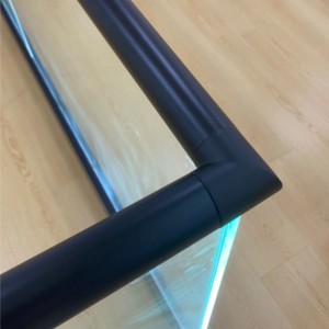 glass railing system