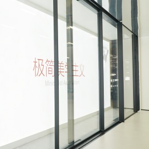 slim framed sliding glass doors